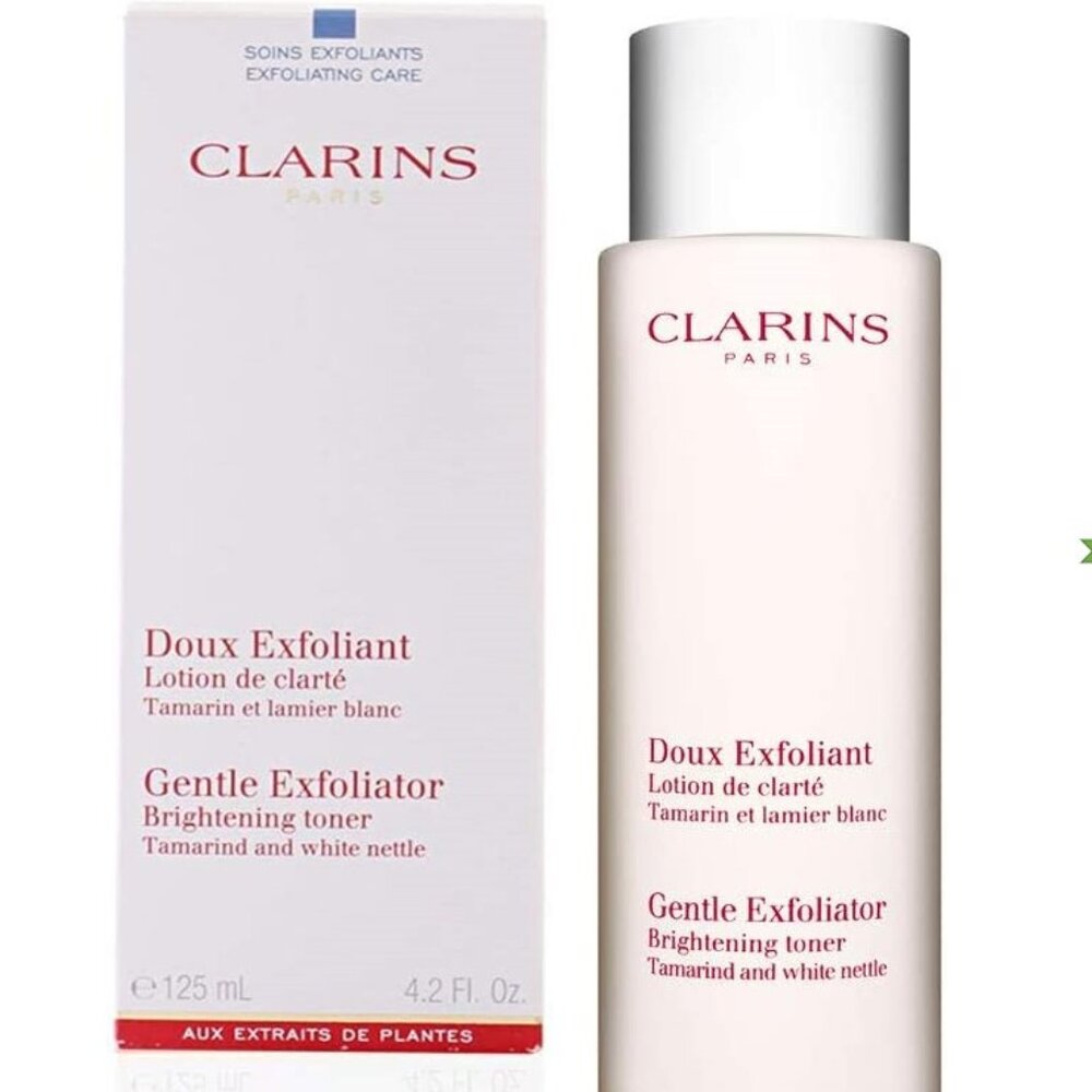 Clarins Gentle Exfoliator Brightening Toner t 4.2oz New & Boxed